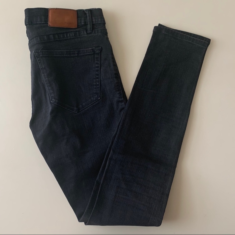 Madewell Skinny Skinny Jeans in Washed Black